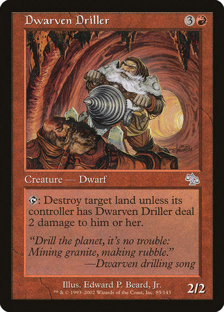 Dwarven Driller [Judgment] | Good Games Cannington