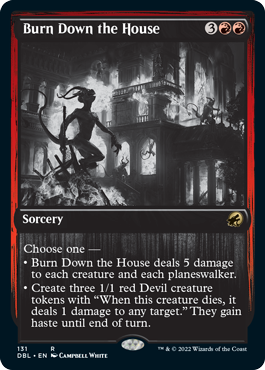 Burn Down the House [Innistrad: Double Feature] | Good Games Cannington