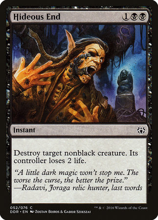 Hideous End [Duel Decks: Nissa vs. Ob Nixilis] | Good Games Cannington