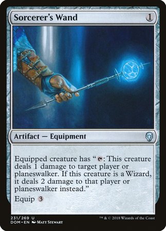 Sorcerer's Wand [Dominaria] | Good Games Cannington
