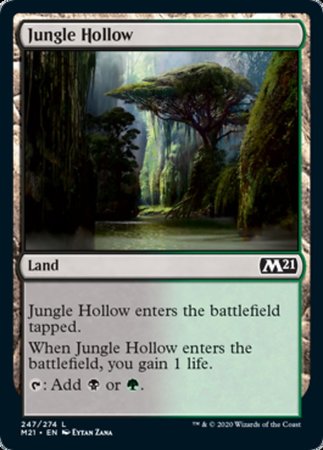 Jungle Hollow [Core Set 2021] | Good Games Cannington