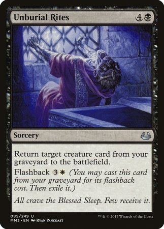 Unburial Rites [Modern Masters 2017] | Good Games Cannington