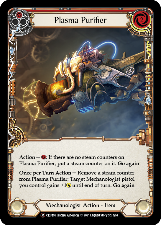Plasma Purifier [U-CRU105-RF] Unlimited Rainbow Foil | Good Games Cannington