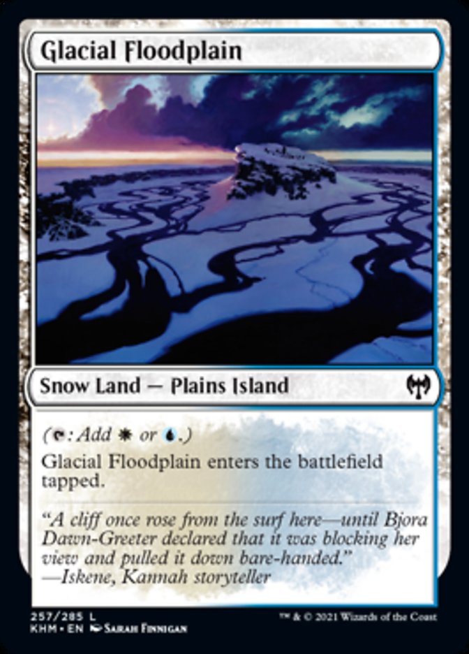 Glacial Floodplain [Kaldheim] | Good Games Cannington