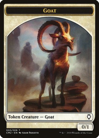 Goat Token [Commander Anthology Volume II Tokens] | Good Games Cannington