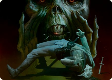 Power Word Kill Art Card [Dungeons & Dragons: Adventures in the Forgotten Realms Art Series] | Good Games Cannington