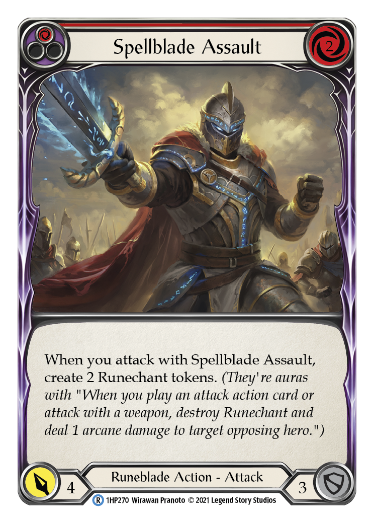 Spellblade Assault (Red) [1HP270] | Good Games Cannington