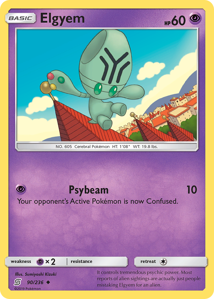 Elgyem (90/236) [Sun & Moon: Unified Minds] | Good Games Cannington