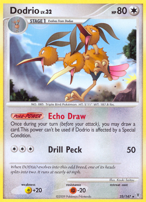 Dodrio (25/147) [Platinum: Supreme Victors] | Good Games Cannington