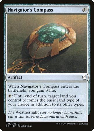 Navigator's Compass [Dominaria] | Good Games Cannington