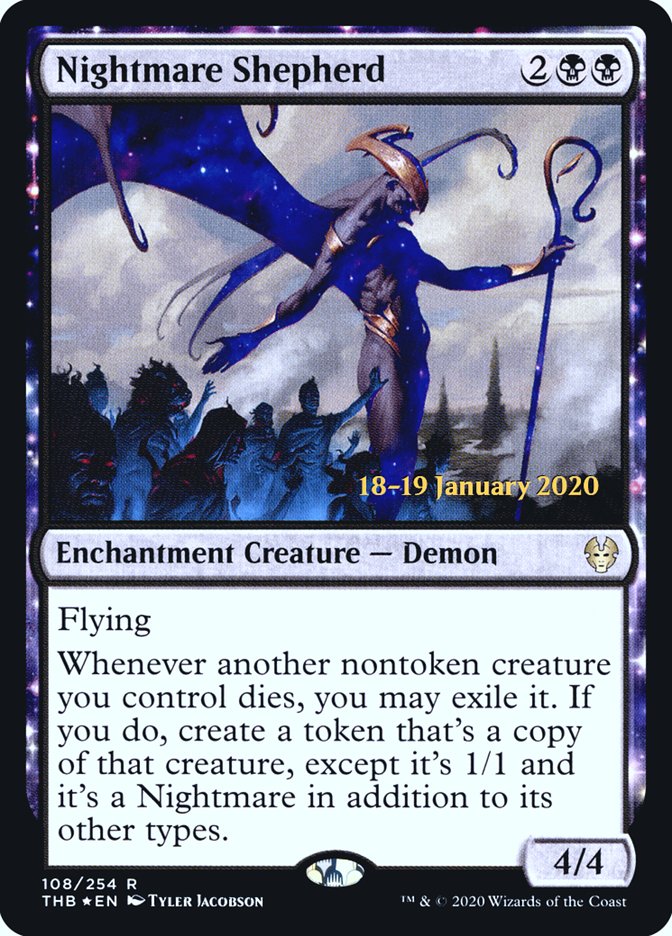 Nightmare Shepherd [Theros Beyond Death Prerelease Promos] | Good Games Cannington