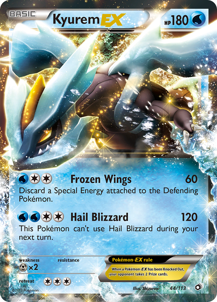 Kyurem EX (44/113) [Black & White: Legendary Treasures] | Good Games Cannington