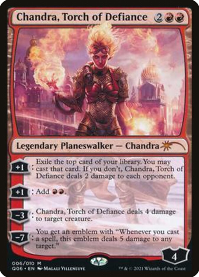 Chandra, Torch of Defiance [Pioneer Challenger Decks 2021] | Good Games Cannington