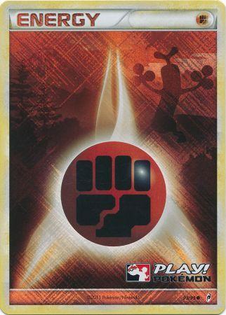 Fighting Energy (93/95) (Play Pokemon Promo) [HeartGold & SoulSilver: Call of Legends] | Good Games Cannington