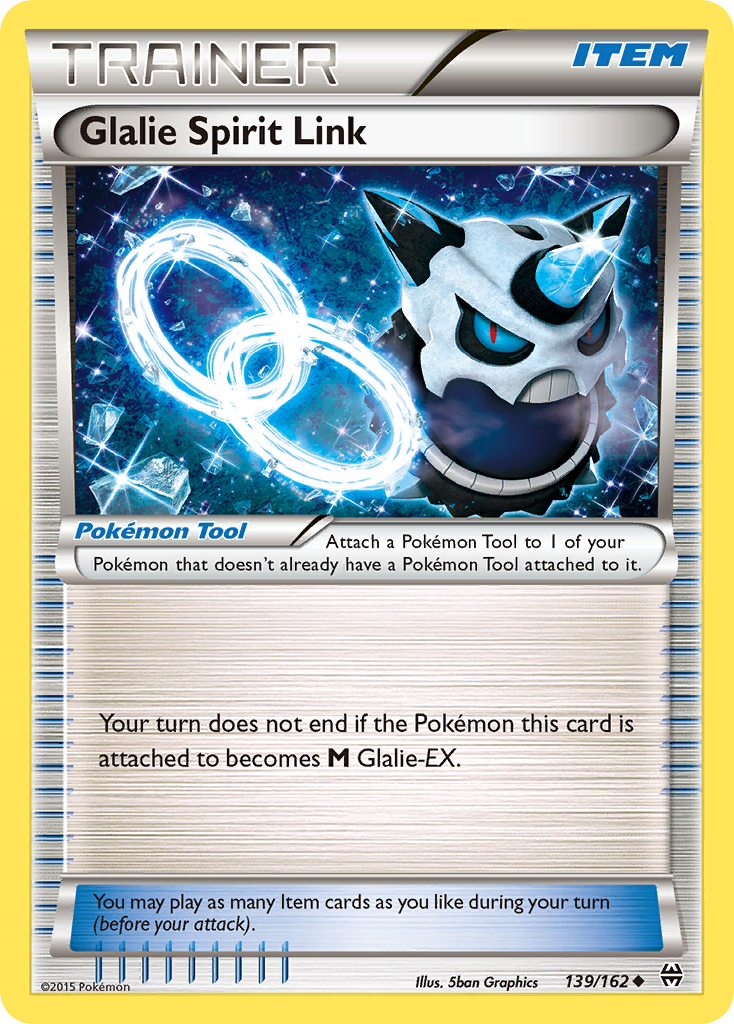 Glalie Spirit Link (139/162) [XY: BREAKthrough] | Good Games Cannington