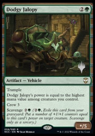 Dodgy Jalopy (Promo Pack) [Streets of New Capenna Commander Promos] | Good Games Cannington