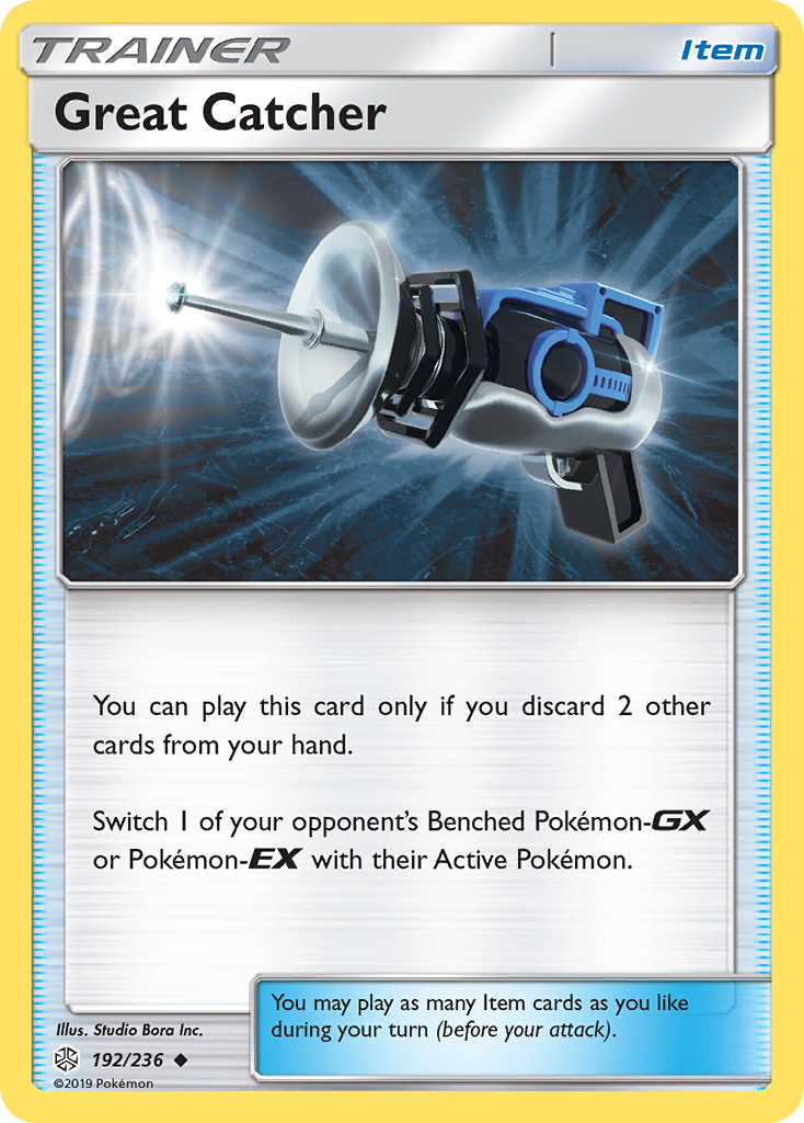 Great Catcher (192/236) [Sun & Moon: Cosmic Eclipse] | Good Games Cannington