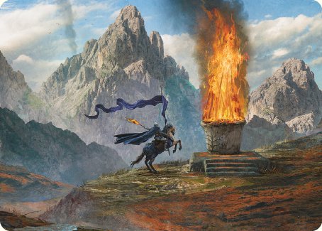 Call for Aid Art Card [The Lord of the Rings: Tales of Middle-earth Art Series] | Good Games Cannington