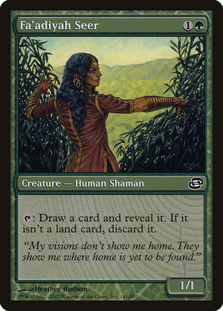 Fa'adiyah Seer [Planar Chaos] | Good Games Cannington