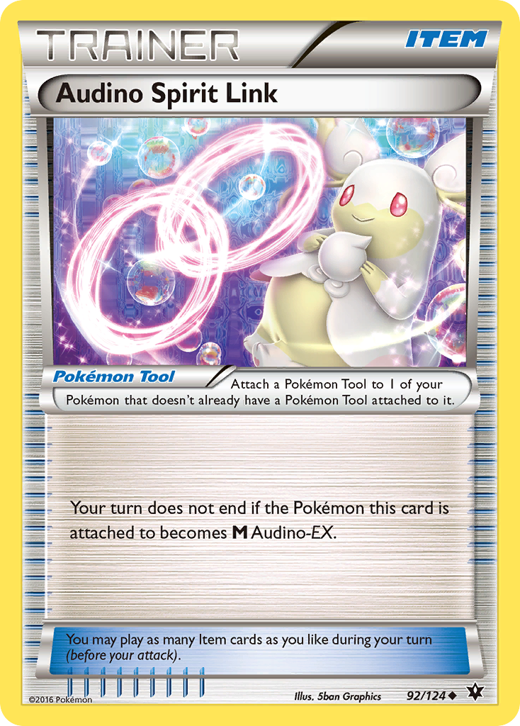 Audino Spirit Link (92/124) [XY: Fates Collide] | Good Games Cannington