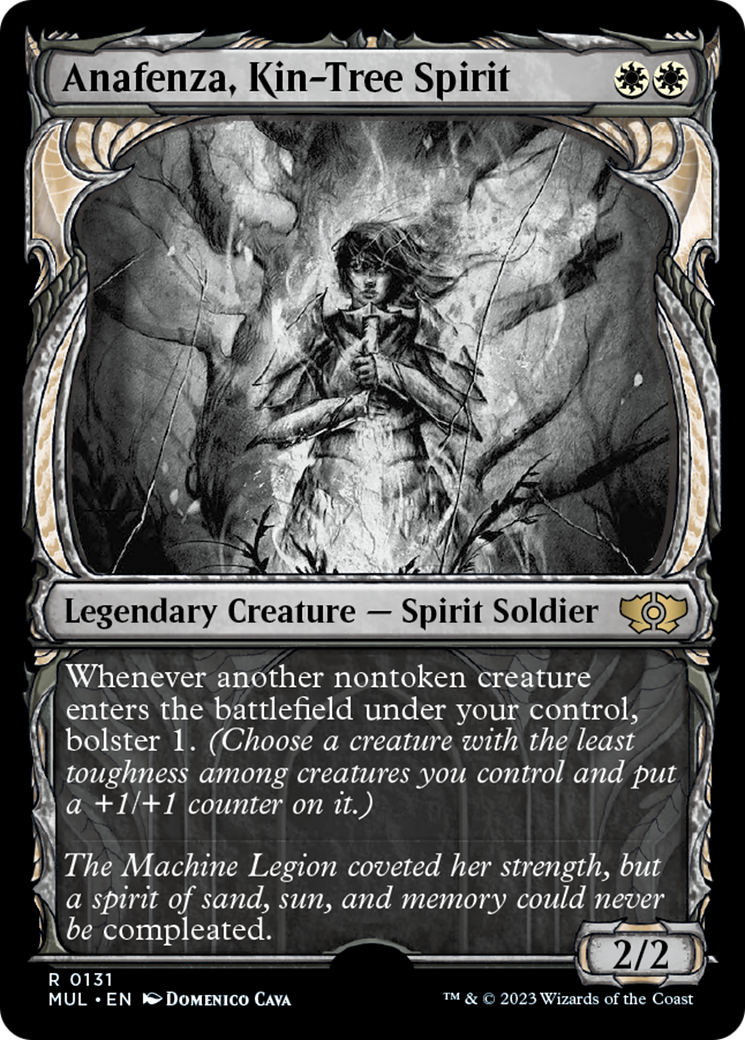 Anafenza, Kin-Tree Spirit (Halo Foil) [Multiverse Legends] | Good Games Cannington