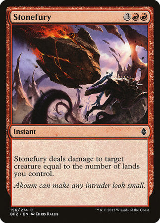 Stonefury [Battle for Zendikar] | Good Games Cannington