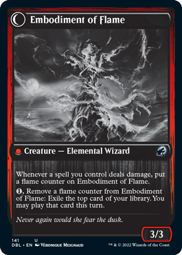 Flame Channeler // Embodiment of Flame [Innistrad: Double Feature] | Good Games Cannington