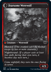 Fearful Villager // Fearsome Werewolf [Innistrad: Double Feature] | Good Games Cannington