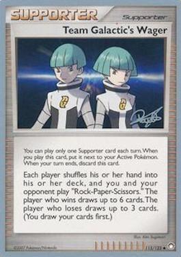 Team Galactic's Wager (115/123) (Bliss Control - Paul Atanassov) [World Championships 2008] | Good Games Cannington