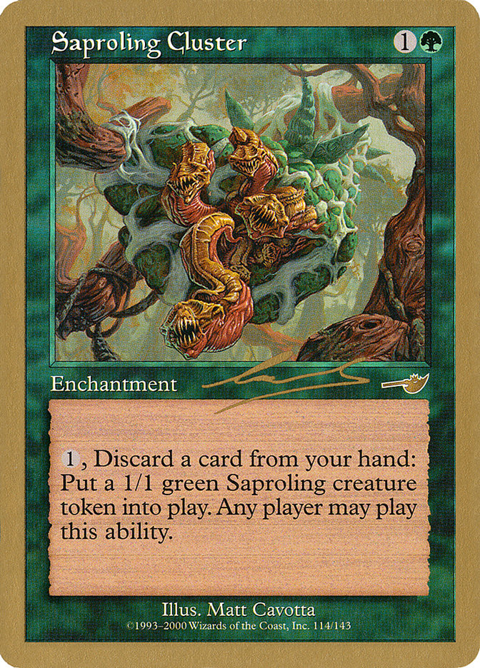 Saproling Cluster (Nicolas Labarre) [World Championship Decks 2000] | Good Games Cannington