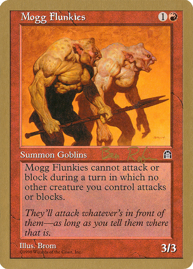 Mogg Flunkies (Ben Rubin) [World Championship Decks 1998] | Good Games Cannington