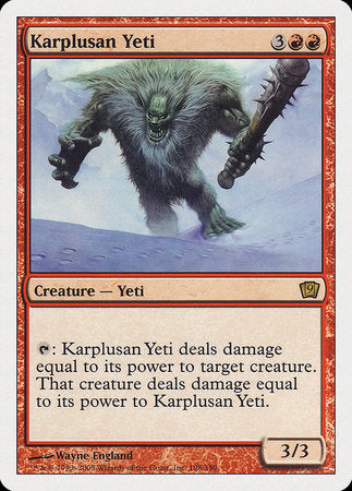 Karplusan Yeti [Ninth Edition] | Good Games Cannington