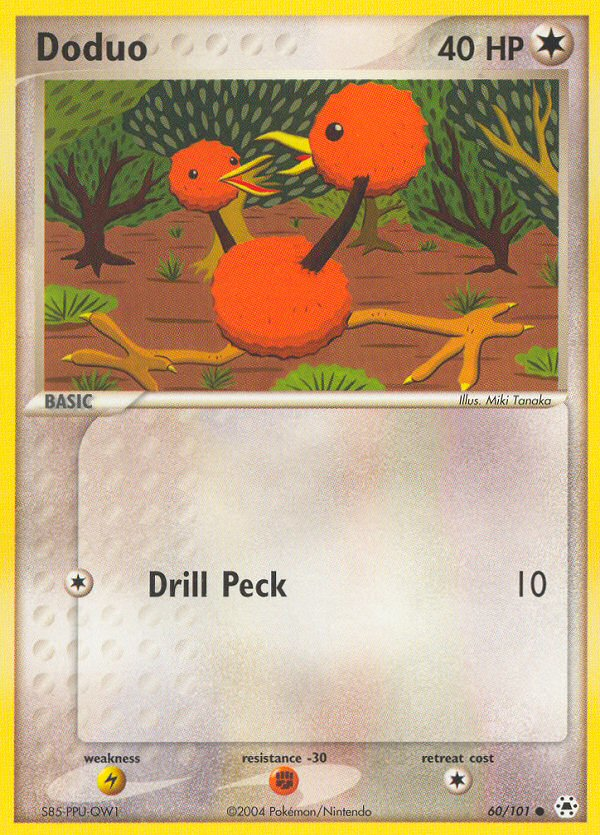 Doduo (60/101) [EX: Hidden Legends] | Good Games Cannington