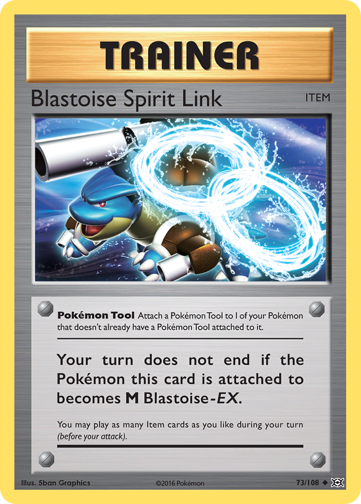 Blastoise Spirit Link (73/108) [XY: Evolutions] | Good Games Cannington
