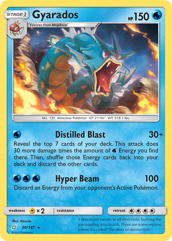 Gyarados (30/181) [Sun & Moon: Team Up] | Good Games Cannington