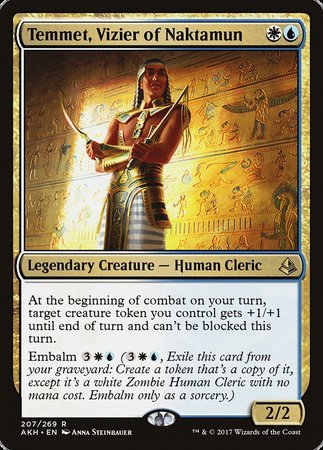 Temmet, Vizier of Naktamun [Amonkhet] | Good Games Cannington