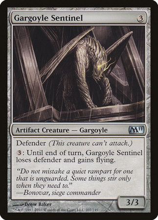 Gargoyle Sentinel [Magic 2011] | Good Games Cannington