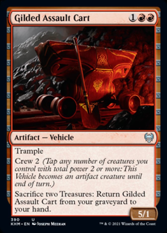 Gilded Assault Cart [Kaldheim] | Good Games Cannington