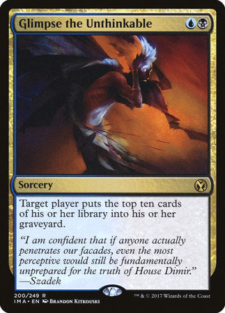 Glimpse the Unthinkable [Iconic Masters] | Good Games Cannington