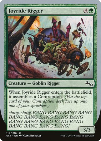 Joyride Rigger [Unstable] | Good Games Cannington