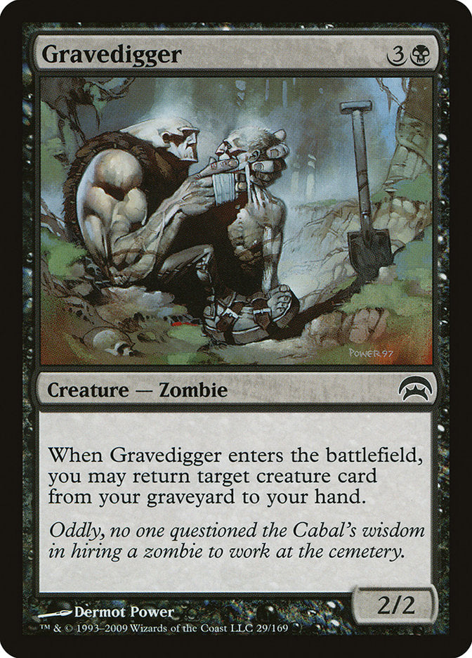 Gravedigger [Planechase] | Good Games Cannington