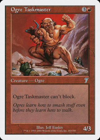 Ogre Taskmaster [Seventh Edition] | Good Games Cannington