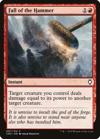 Fall of the Hammer [Commander Anthology Volume II] | Good Games Cannington