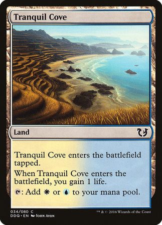 Tranquil Cove [Duel Decks: Blessed vs. Cursed] | Good Games Cannington