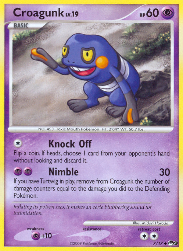 Croagunk (7/17) [POP Series 9] | Good Games Cannington
