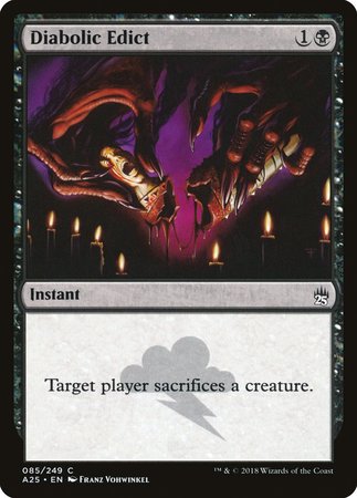Diabolic Edict [Masters 25] | Good Games Cannington