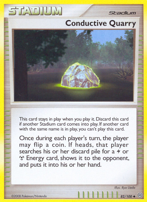 Conductive Quarry (82/100) [Diamond & Pearl: Stormfront] | Good Games Cannington