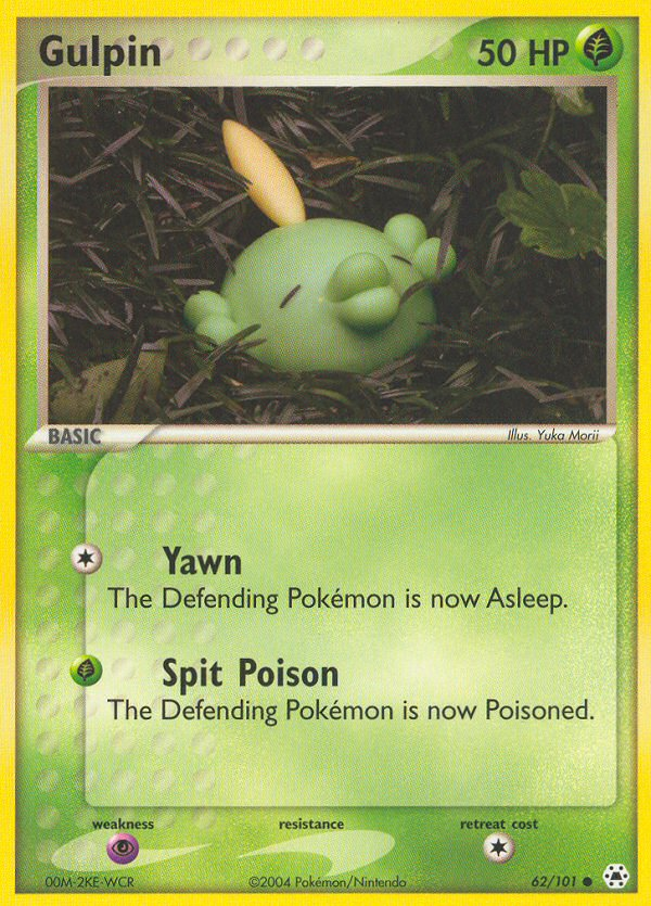 Gulpin (62/101) [EX: Hidden Legends] | Good Games Cannington