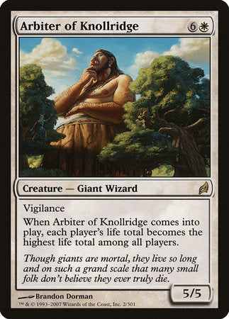 Arbiter of Knollridge [Lorwyn] | Good Games Cannington