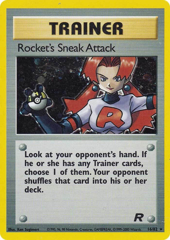 Rocket's Sneak Attack (16/82) [Team Rocket Unlimited] | Good Games Cannington